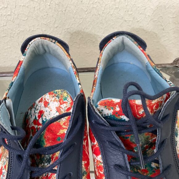 Cloud Footwear Vanessa Sneaker Women's Size 39 US 8.5 Tie Dye splatter paint - Picture 5 of 12